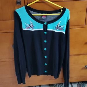 Pinup style cardigan